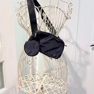 Stylish Black Crossbody Bag